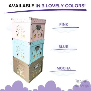 GroWings Baby Keepsake Box – Preserve Precious Memories