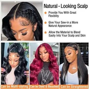 Eyefanniy Lace Front Wigs for Black Women - Body Wave Style