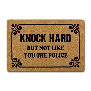 FunXiLin Funny Welcome Doormat - Humorous Anti-Slip Indoor Mat for Home Decor