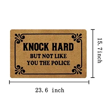 FunXiLin Funny Non-Slip Welcome Doormat Gift for Home