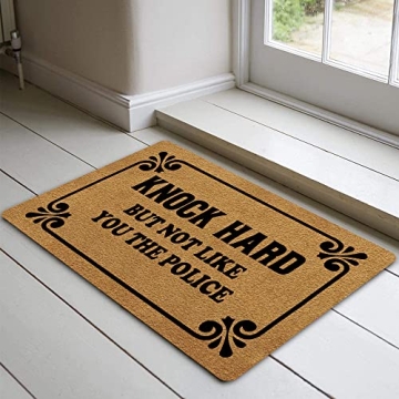 FunXiLin Funny Non-Slip Welcome Doormat Gift for Home