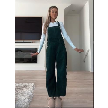 AMEBELLE Stylish Corduroy Overalls for Women