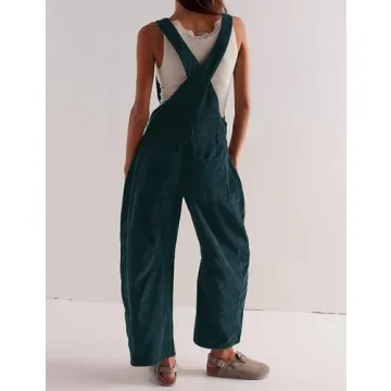 AMEBELLE Stylish Corduroy Overalls for Women
