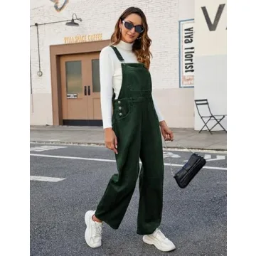AMEBELLE Stylish Corduroy Overalls for Women