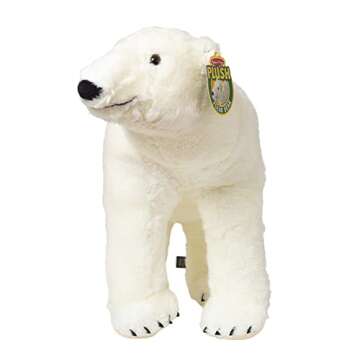 Melissa & Doug Giant Polar Bear - Lifelike Stuffed Animal (nearly 3 feet long)