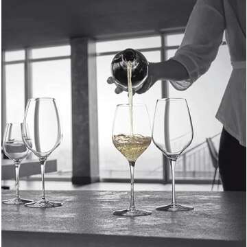 Premium Italian Wine Glass Set - Bormioli Rocco InAlto