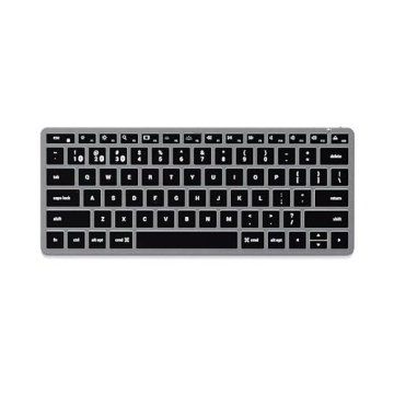 Satechi Slim X1 Bluetooth Backlit Keyboard – Illuminated Keys & Multi-Device Sync – for M2/ M1 M...