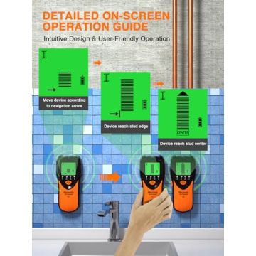 Mecurate 5 in 1 Stud Finder for Accurate Detection