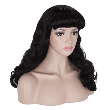 Morvally 50s Retro Cosplay Wig for Women