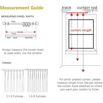 TWOPAGES 52 W x 84 L Pinch Pleat Room Darkening Velvet Curtain Drapery Panel for Traverse Rod or Track, Living Room Bedroom Meetingroom Club Theater Patio Door (1 Panel), Orange