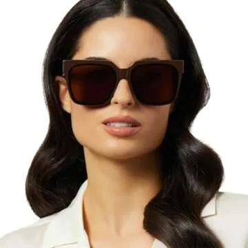 Shop DIFF Iconica Thea Oversized Sunglasses for Women