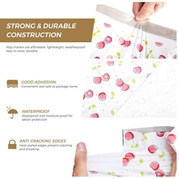 Metronic Poly Mailers 10x13 100 Pcs, Shipping Bags for Clothing | Strong Adhensive Mailing Bags for Small Business, Shipping Envelopes, Tear-resistant Packing Bags in gray