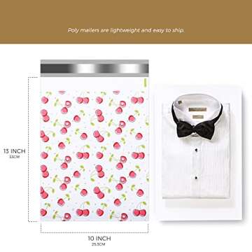 Metronic Poly Mailers 10x13 100 Pcs, Shipping Bags for Clothing | Strong Adhensive Mailing Bags for Small Business, Shipping Envelopes, Tear-resistant Packing Bags in gray