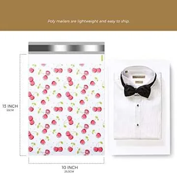 Metronic Poly Mailers 10x13 100 Pcs, Shipping Bags for Clothing | Strong Adhensive Mailing Bags for Small Business, Shipping Envelopes, Tear-resistant Packing Bags in gray