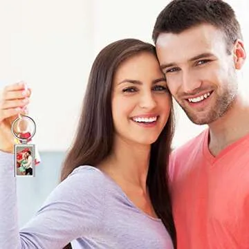 Sublimation Keychain Set for DIY Crafts - 12 Pieces