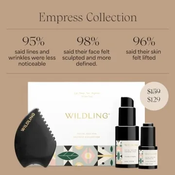WILDLING Empress Gua Sha Set - Luxurious Organic Skincare