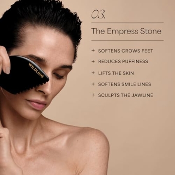WILDLING Empress Gua Sha Set - Luxurious Organic Skincare