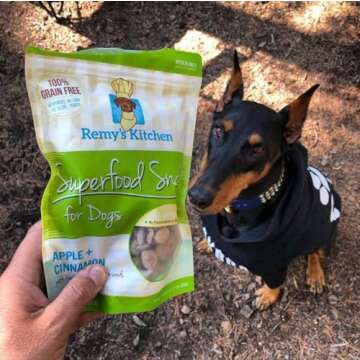 Apple Cinnamon Freeze Dried Dog Treats - Grain Free