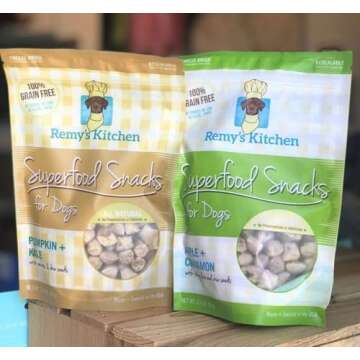 Apple Cinnamon Freeze Dried Dog Treats - Grain Free