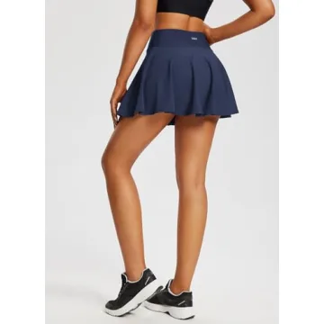 BALEAF Women's Flattering High Waisted Skorts with Pockets