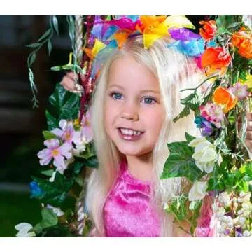 Little Adventures Rainbow Wand & Halo Tiara Fairy Princess Dress Up Costume Accessory