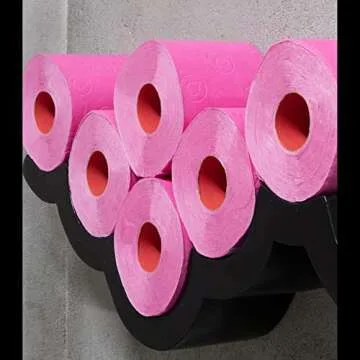 Renova Luxury Scented Colored Toilet Paper 6 Jumbo Rolls 3-Ply-180 Sheets