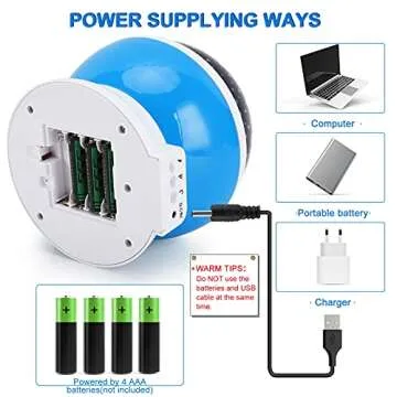 Votozi Night Light for Kids, Kids Night Light, Moon and Star Projector 360 Degree Rotation - 4 LED Bulbs 9 Light Color Changing with USB Cable, Unique Gift for Men Women Children