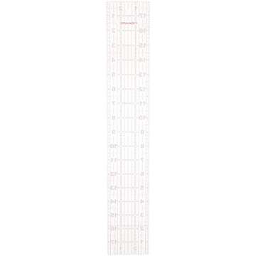 Fiskars 12-87567097J Acrylic Ruler, 3-Inch by 18-Inch