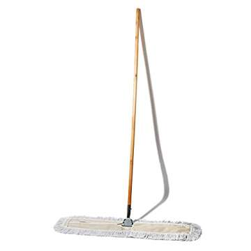 Tidy Tools Commercial Dust Mop & Floor Sweeper, 36 in. Dust Mop for Hardwood Floors, Cotton Reusable...
