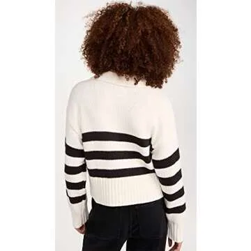 Pistola Denim Women's Arlo Sweater - Midnight Cream Stripe