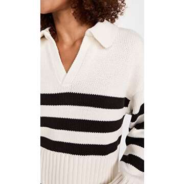 Pistola Denim Women's Arlo Sweater - Midnight Cream Stripe
