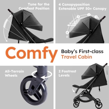 MAMAZING Ultra Compact Lightweight Stroller for Travel