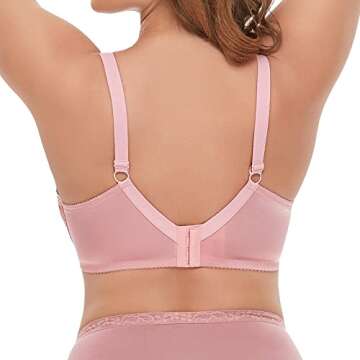 Stylish Lace Underwire Minimizer Bra for Women
