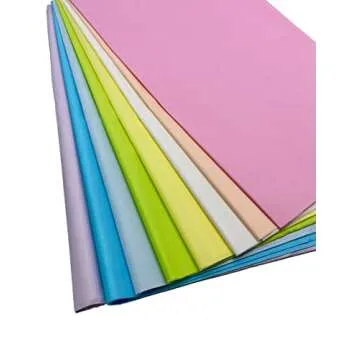 Pastel Rainbow Tissue Paper for Every Occasion 100 Sheets