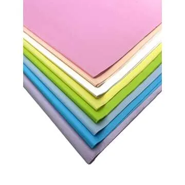 Pastel Rainbow Tissue Paper for Every Occasion 100 Sheets