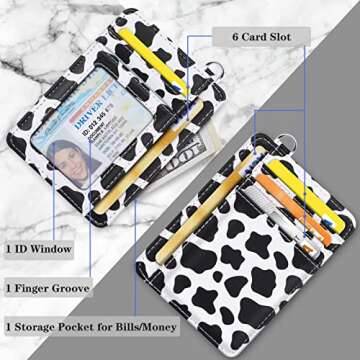 Coco Rossi Slim RFID Wallet for Women - Stylish & Secure