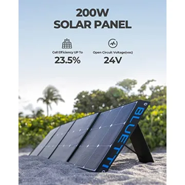 BLUETTI SP200 200W Solar Panel for Portable Energy Needs