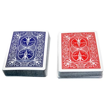 Luxe Dominoes Elegant Playing Card Deck Holder with Cards