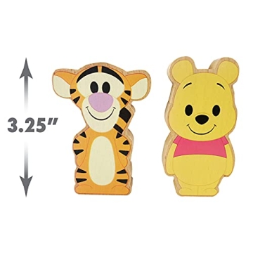 Disney Wooden Toys Winnie the Pooh & Tigger Figure Set