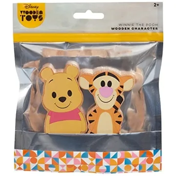Disney Wooden Toys Winnie the Pooh & Tigger Figure Set