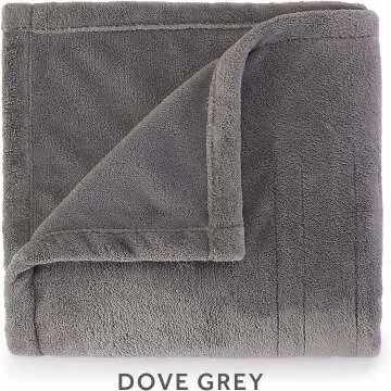 Sunbeam Royal Luxe Heated Throw Blanket - Dove Grey