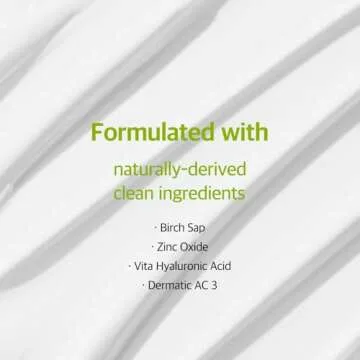 ROUND LAB Birch Juice SPF 50 Mineral Sunscreen for Sensitive Skin