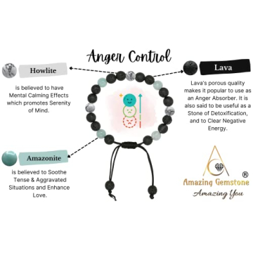 Anger Control Bracelet Set - Stress Relief & Healing