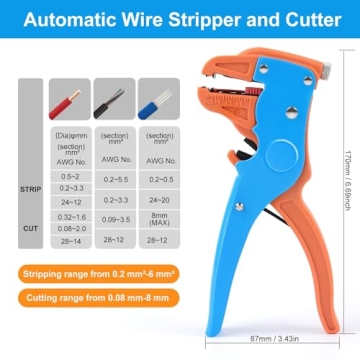 Knoweasy Automatic Wire Stripper Tool with Cutter