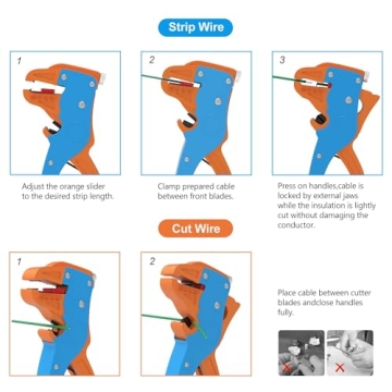 Knoweasy Automatic Wire Stripper Tool with Cutter