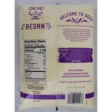 Premium Besan Chickpea Flour 4lb - Perfect for Vegan and Gluten-Free Recipes!