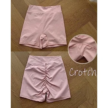 Danysu V Cut Booty Workout Shorts High Waisted for Women