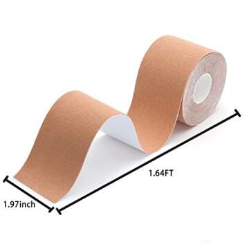 Thsinde Waterproof Breast Tape for Lifting A-E Cups