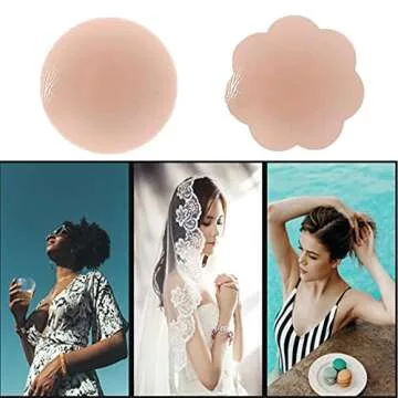 Thsinde Waterproof Breast Tape for Lifting A-E Cups