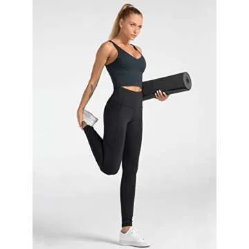 Dragon Fit High Waist Yoga Leggings - Tummy Control & Pockets